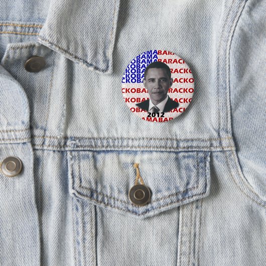 Barack Obama 2012 Button (Beispiel)