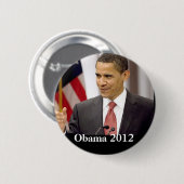 Barack Obama 2012 Button (Vorne & Hinten)