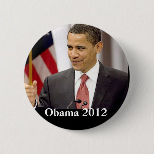 Barack Obama 2012 Button