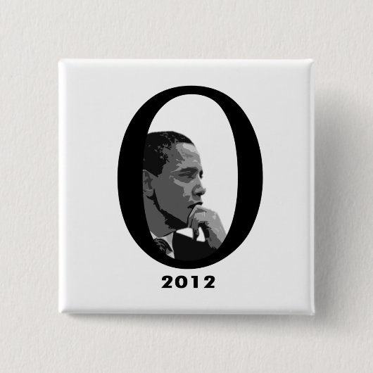 Barack Obama 2012 Button (Vorderseite)