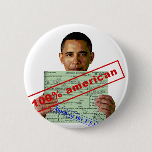 Barack Obama 2012 Button