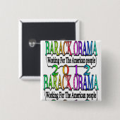 BARACK OBAMA 2012 BUTTON (Vorne & Hinten)