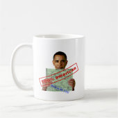 Barack Obama 2012 Kaffeetasse (Links)