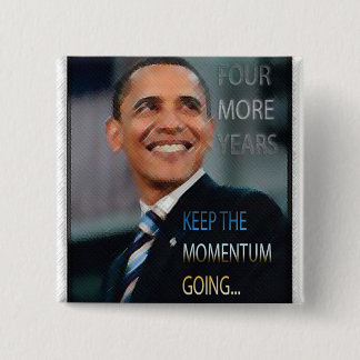 Barack Obama 2012 Knopf Button