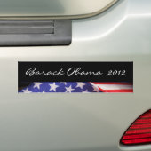 Barack Obama 2012 moderner Autoaufkleber (Auf Auto)