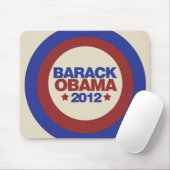 Barack Obama 2012 Mousepad (Mit Mouse)