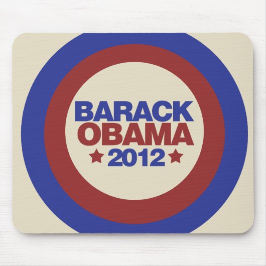 Barack Obama 2012 Mousepad (Vorne)