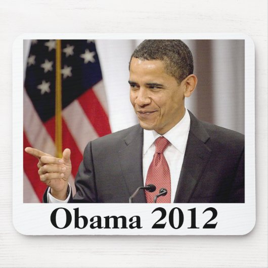 Barack Obama 2012 Mousepad (Vorne)
