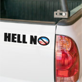 Barack Obama 2012? Nein! Autoaufkleber (Auf Lkw)