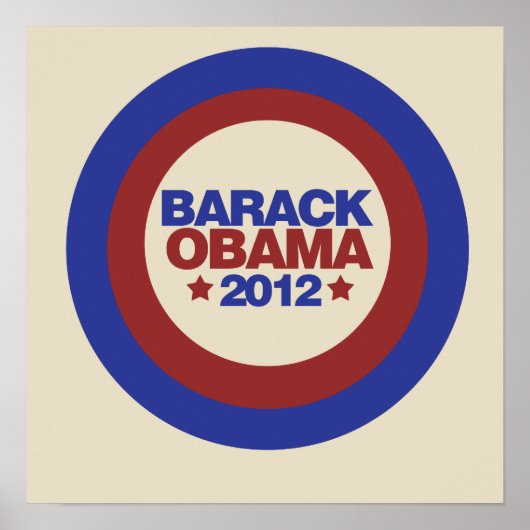 Barack Obama 2012 Poster (Vorne)