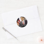 Barack Obama 2012 Runder Aufkleber (Umschlag)