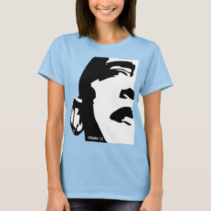 Barack Obama 2012 Schwarzweiss T-Shirt