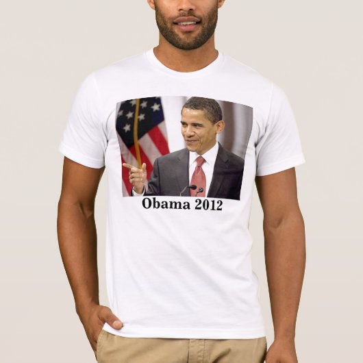 Barack Obama 2012 T-Shirt (Vorderseite)