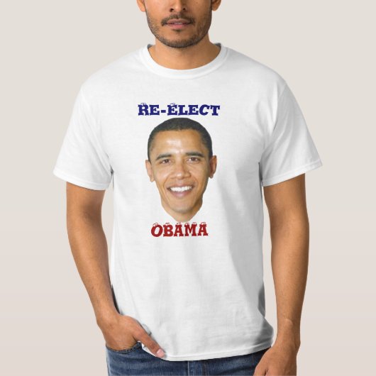 Barack Obama 2012 T-Shirt (Vorderseite)