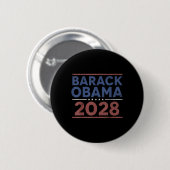 Barack Obama 2028 Button (Vorne & Hinten)