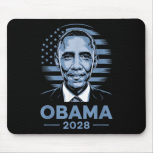 Barack Obama 2028 Obama 2028 4. Juli Retro Mousepad