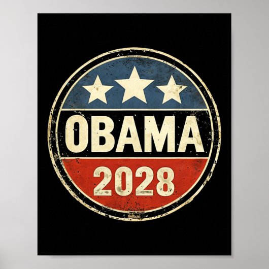 Barack Obama 2028 Poster (Vorne)