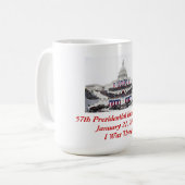 Barack Obama 2. Einweihung "Ich war da" - Tasse (Vorderseite Links)