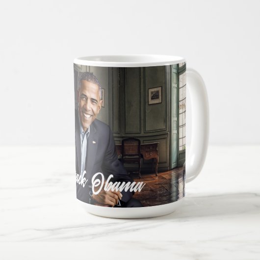 Barack Obama 44. Präsident Birthday Kaffeetasse (VorderseiteRechts)