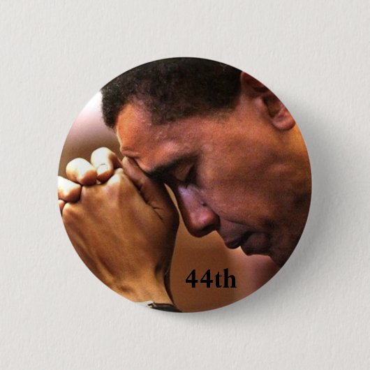 Barack Obama 44. Präsident Button (Vorderseite)