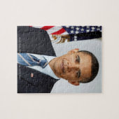 Barack Obama 44. Präsident der Vereinigten Staaten Puzzle (Horizontal)