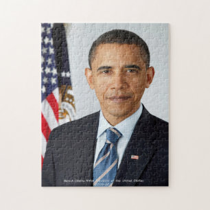 Barack Obama 44. Präsident der Vereinigten Staaten Puzzle