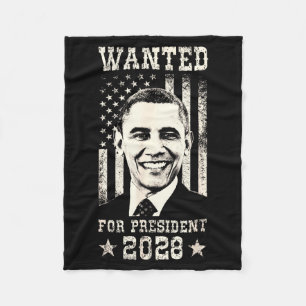 Barack Obama 44. Präsident Gesucht für 48. Präside Fleecedecke