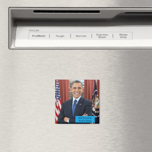 Barack Obama 44. Präsident Magnet (In Situ (Geschirrspüler))