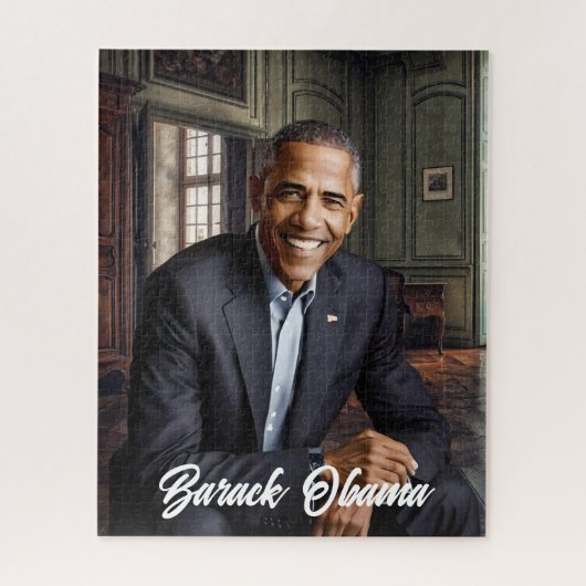Barack Obama 44. Präsident Puzzle (Vertikal)