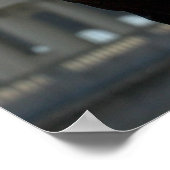 Barack Obama 44 Pres Portrait & Offiziell Pres Sie Poster (Ecke)