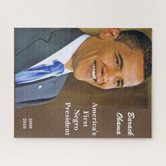 BARACK OBAMA, 44TH U.S.A. PUZZLE (Horizontal)