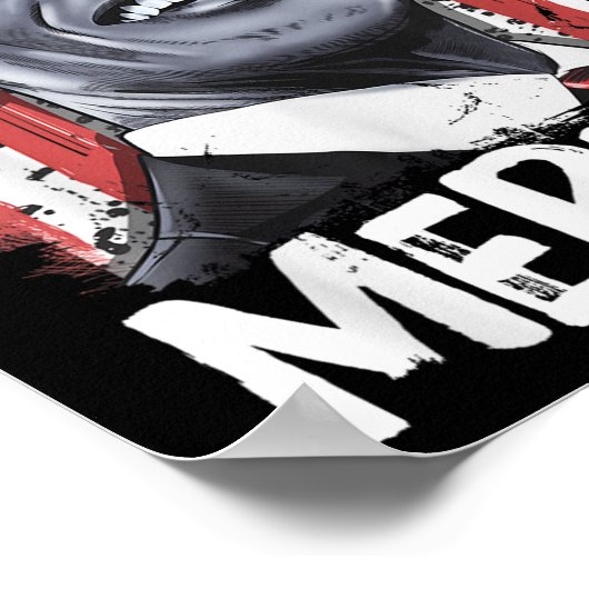 Barack Obama 4. Juli Merica Männer Frauen USA Amer Poster (Ecke)