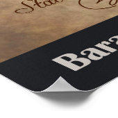 Barack Obama, Amtseid Poster (Ecke)