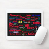 Barack Obama Änderungszitat Mousepad (Mit Mouse)