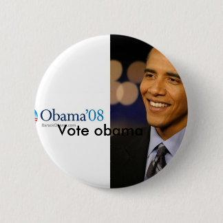 Barack Obama ' 08 Desktop Wallpaper, Button