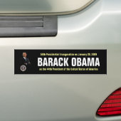 BARACK OBAMA AUTOAUFKLEBER (Auf Auto)