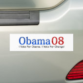 Barack Obama Autoaufkleber (Auf Auto)