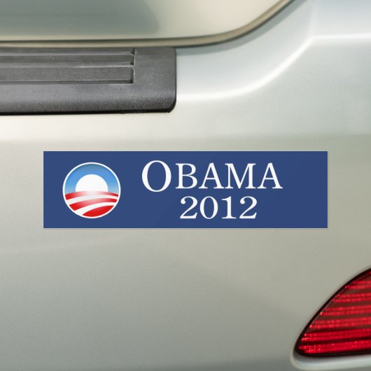 Barack Obama Autoaufkleber 2012 (Auf Auto)