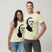 Barack Obama (beide Seiten) T-Shirt (Unisex)