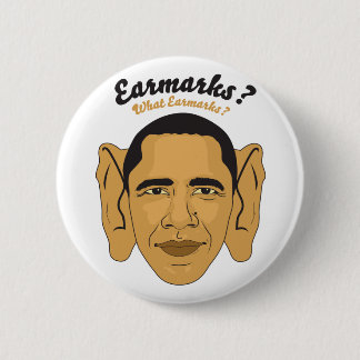 Barack Obama bemerkt: "Welche Marken?" Stimulus Button