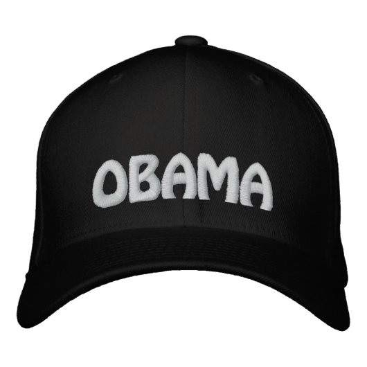 Barack Obama bestickte Hat Baseballkappe (Vorderseite)