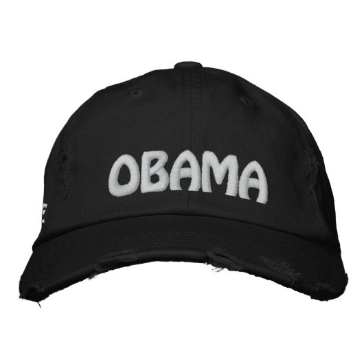 Barack Obama bestickte Hat Kappe (Vorderseite)