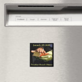 Barack Obama Bible Souvenir Magnet (In Situ (Geschirrspüler))