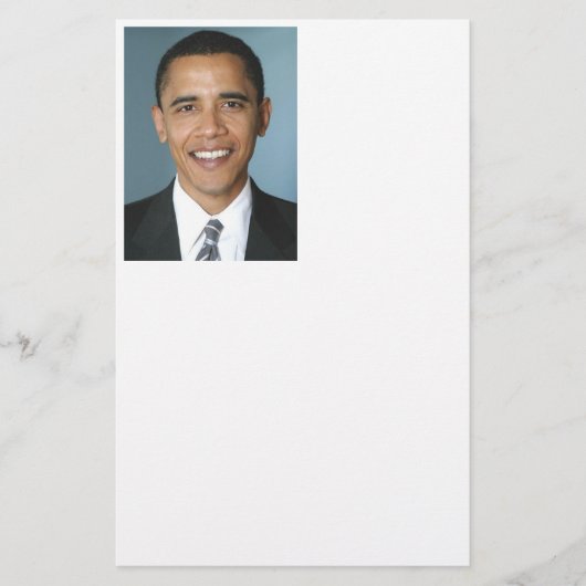 Barack Obama Briefpapier (Vorderseite)