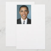 Barack Obama Briefpapier (Vorne/Hinten)