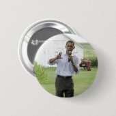 Barack Obama Button (Vorne & Hinten)