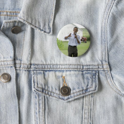 Barack Obama Button (Beispiel)