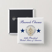 Barack Obama Button (Vorne & Hinten)