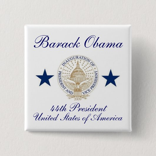 Barack Obama Button (Vorderseite)