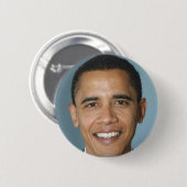 Barack Obama Button (Vorne & Hinten)